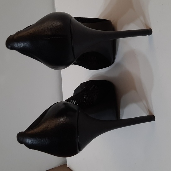REPORT SIGNATURE BLACK JUNO NET PLATFORM HEELS SZ 8.5. - Picture 12 of 14